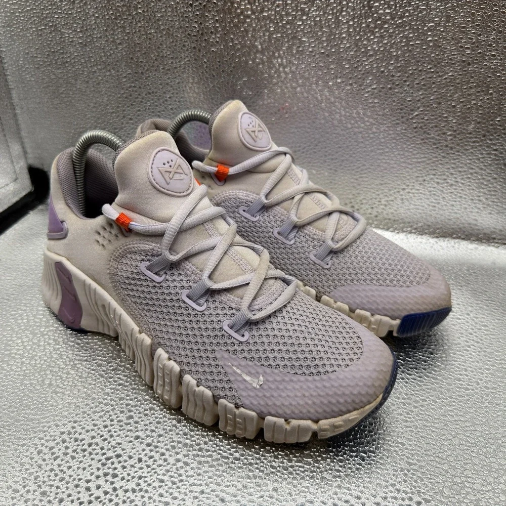 Size 9 Nike Free Metcon 4 Pure Violet Womens Lace-Up Running Shoes CZ0596-515